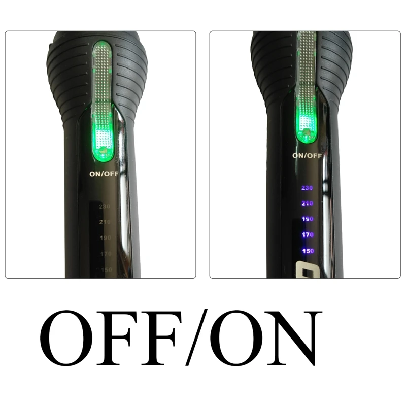 Rizador Cónico Cerámica Profesional Encrespador Cabello Ondulado Temperatura 450 Grados F Envio Gratis - Imagen 5