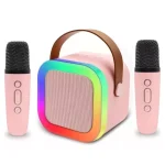 Bocina Plus Bluetooth Para Karaoke Con 2 Micrófonos Con Conectividad Envío Gratis - Imagen 2
