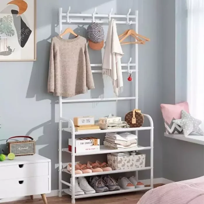 Perchero Doble Multifuncional De Ropa con hojas Envió Gratis - Imagen 6
