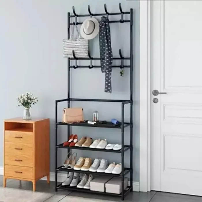Perchero Doble Multifuncional De Ropa con hojas Envió Gratis - Imagen 5