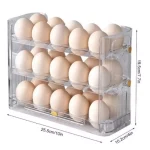 Estante Organizador Almacenamiento De Huevos Plegable Envió Gratis - Imagen 3
