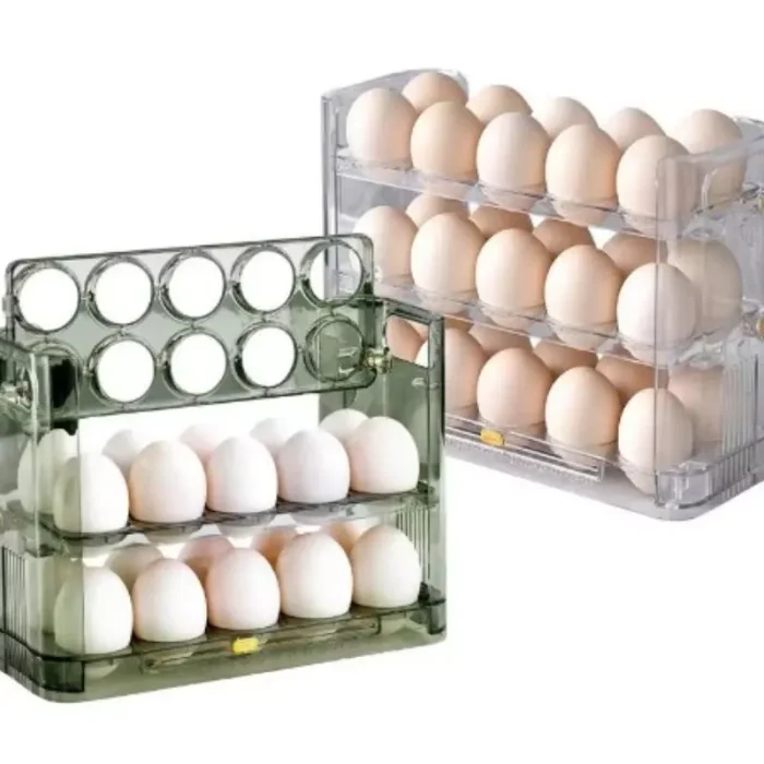Estante Organizador Almacenamiento De Huevos Plegable Envió Gratis - Imagen 1