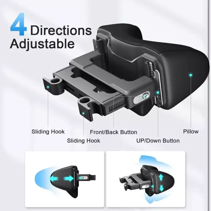 Almohada Ajustable Para El Cuello Del Automóvil Envió Gratis - Imagen 5
