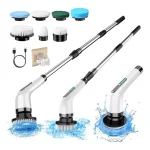 Cepillo De Limpieza 9 En 1 Eléctrico Multifuncional Giratorio Envió Gratis