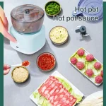 Picadora De Alimentos Eléctrica Inalámbrica Multifuncional Envio Gratis - Imagen 2
