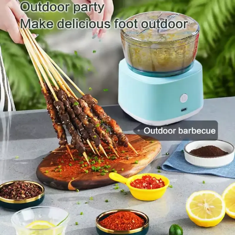Picadora De Alimentos Eléctrica Inalámbrica5 Picadora De Alimentos Eléctrica Inalámbrica Multifuncional Envio Gratis - Imagen 6