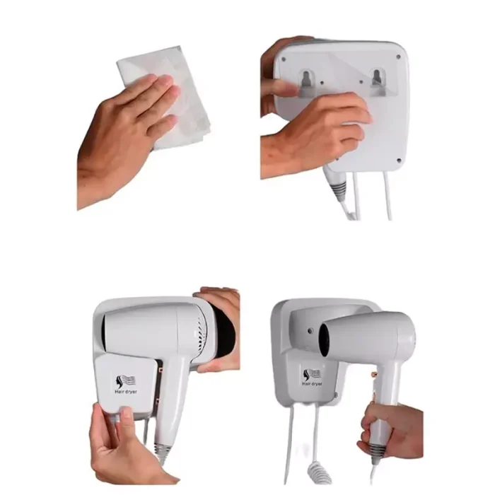 Secador De Cabello Gwe Hotel GW-6597 Ajuste De Temperatura Envió Gratis - Imagen 4