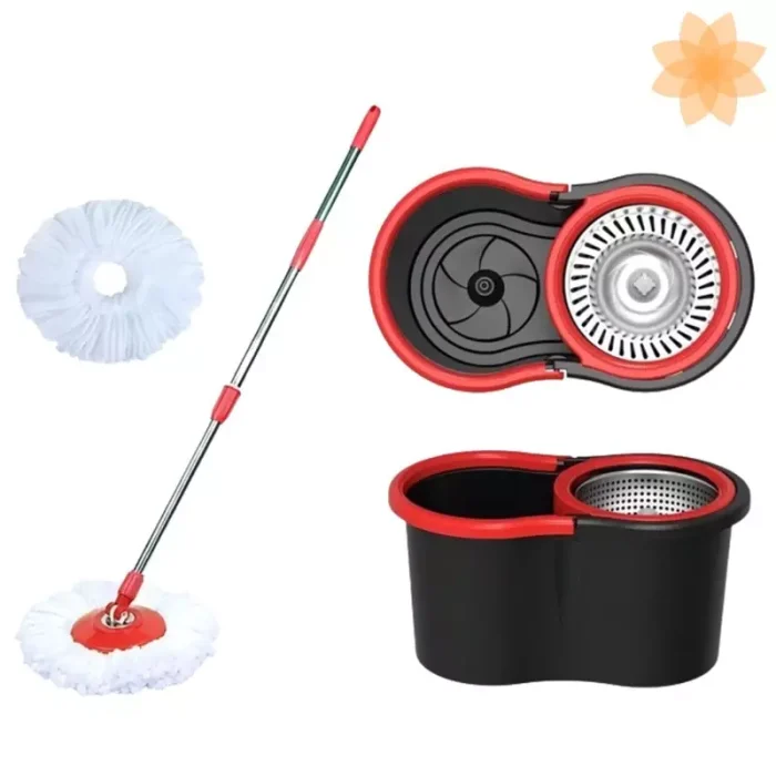 Trapeador Spin Mop Cubeta Centrifugador 360° Envió Gratis - Imagen 1