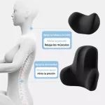 Almohada De Soporte Cuello Y Lumbar Coche Envió Gratis - Imagen 6