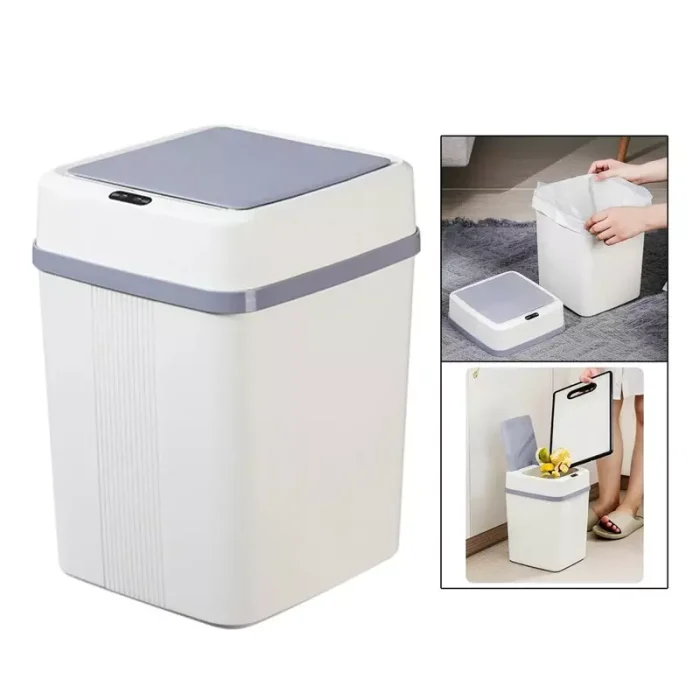 Bote De Basura Eléctrico Automático Con sensor Envió Gratis - Imagen 1