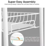 Carrito Organizador Metálico 3 Niveles Robusto Envió Gratis - Imagen 2