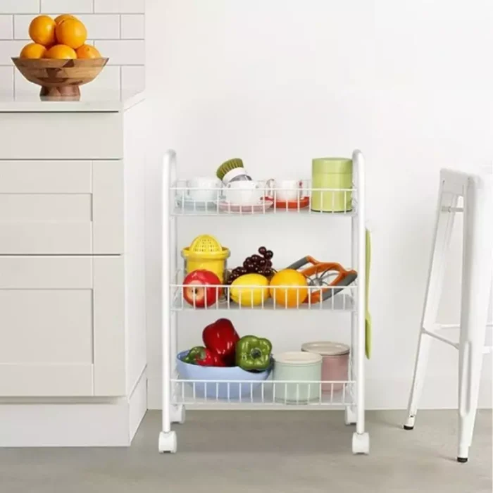 Carrito Organizador Metálico 3 Niveles Robusto Envió Gratis - Imagen 4