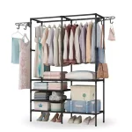 Closet Perchero Zapatera Doble Portátil Resistente Envió Gratis - Imagen 5