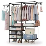 Closet Perchero Zapatera Doble Portátil Resistente Envió Gratis