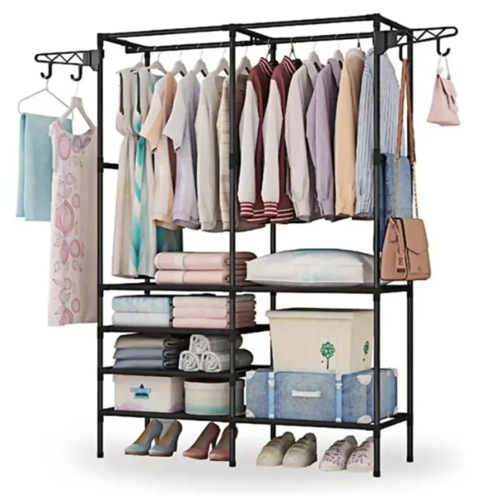 Closet Perchero Zapatera Doble Portátil Resistente Envió Gratis - Imagen 1