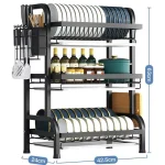 Escurridor Organizador De Platos 3 Niveles Desmontable Envio Gratis - Imagen 3