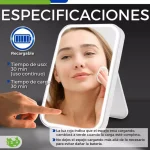 Espejo Para Maquillaje Led Táctil Con Luz Ajustable Portátil Envió Gratis - Imagen 2