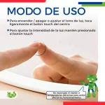 Espejo Para Maquillaje Led Táctil Con Luz Ajustable Portátil Envió Gratis - Imagen 3