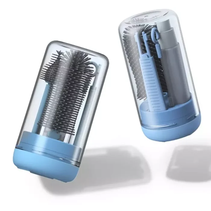 Kit De Limpieza Para Biberon Con Base Armable Portátil Envió Gratis - Imagen 1