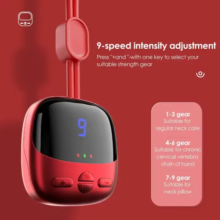 Masajeador Eléctrico De Pulso Inteligente Colgante Para El Cuello - Imagen 4