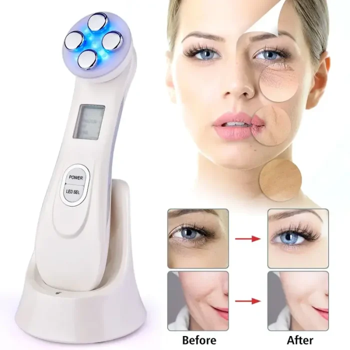 Masajeador Facial Mesoterapia Radiofrecuencia Electroporación Eliminación De Arrugas Anti-Acné Envio Gratis - Imagen 6