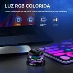 Mini Bocina Bluetooth Portátil Magnético Con Luz RGB Envió Gratis - Imagen 3