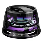 Mini Bocina Bluetooth Portátil Magnético Con Luz RGB Envió Gratis