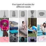 Mini Bomba De Aire Portátil Inflador Inalámbrico Recargable Envió Gratis - Imagen 5