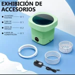Mini Lavadora Plegable 8l Portátil Con Centrifugado Envió Gratis - Imagen 5