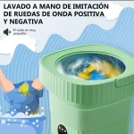 Mini Lavadora Plegable 8l Portátil Con Centrifugado Envió Gratis - Imagen 4