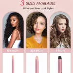 Rizador De Pelo Curler Babyverse Profesional Temperatura Ajustable Envió Gratis - Imagen 6