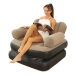 Sillón Inflable Sofá Cama Plegable Multifuncional Tipo Puf Envió Gratis