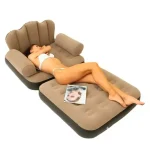 Sillón Inflable Sofá Cama Plegable Multifuncional Tipo Puf Envió Gratis - Imagen 4