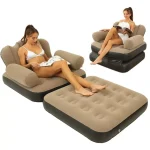 Sillón Inflable Sofá Cama Plegable Multifuncional Tipo Puf Envió Gratis - Imagen 2