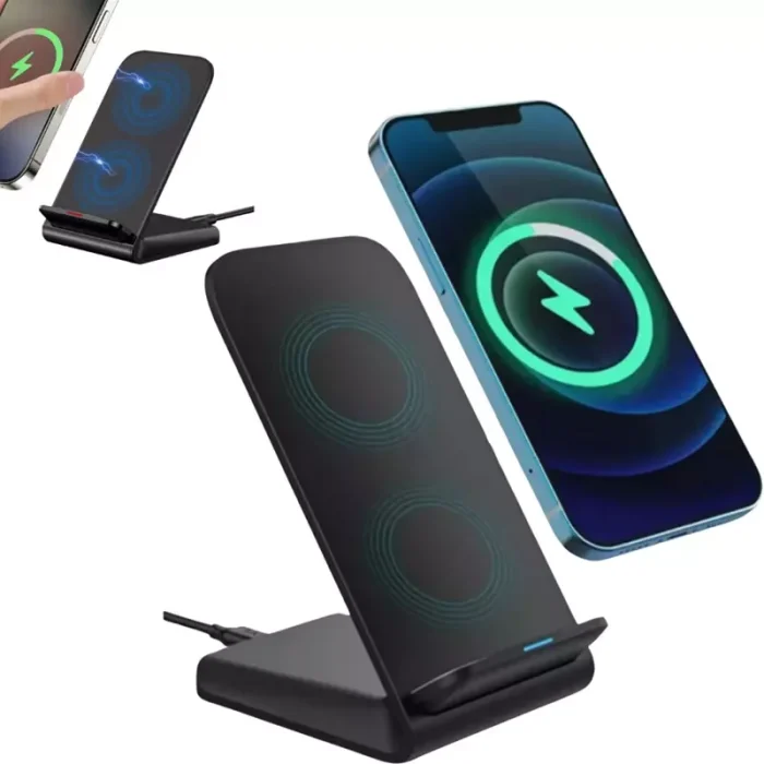 Soporte Cargador Inalámbrico Carga Rápida Qi Envió Gratis - Imagen 1