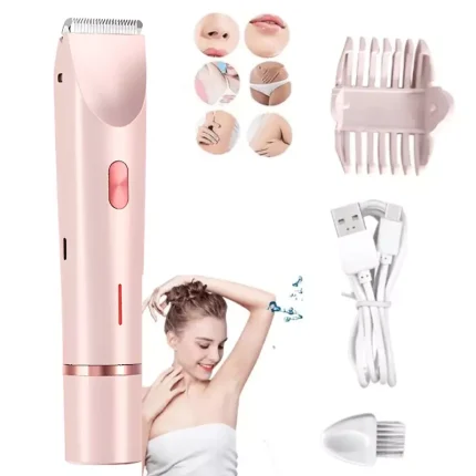 Afeitadora Rasuradora Eléctrica Femenina Intima 2 En 1 Envió Gratis
