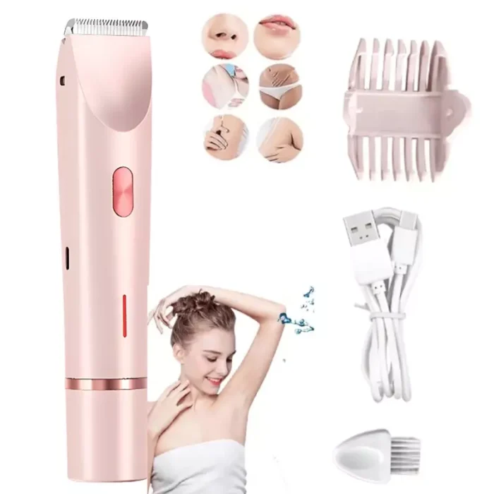 Afeitadora Rasuradora Eléctrica Femenina Intima 2 En 1 Envió Gratis - Imagen 1