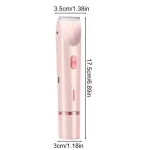 Afeitadora Rasuradora Eléctrica Femenina Intima 2 En 1 Envió Gratis - Imagen 4