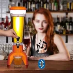 Barril Dispensador De Bebidas Bluetooth Con Luces Led Envió Gratis - Imagen 4