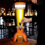 Barril Dispensador De Bebidas Bluetooth Con Luces Led Envió Gratis - Imagen 2