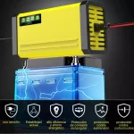 Cargador De Baterías Automotriz Inteligente Pantalla LCD Envió Gratis - Imagen 3