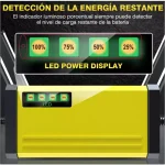Cargador De Baterías Automotriz Inteligente Pantalla LCD Envió Gratis - Imagen 2