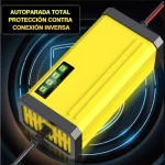 Cargador De Baterías Automotriz Inteligente Pantalla LCD Envió Gratis - Imagen 5