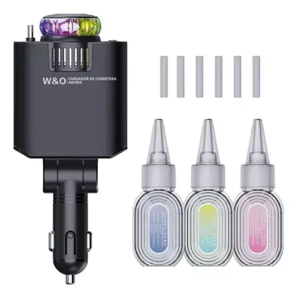 Cargador De Coche USB Retráctil Luz De Techo Y Aromatizante Envió Gratis