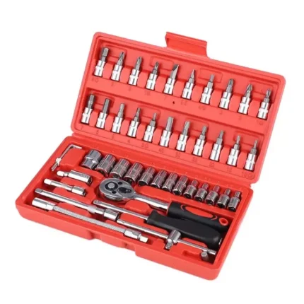 Juego De Herramientas De Llaves Por 46 Piezas Envió Gratis