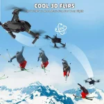 Mini Dron Plegable Doble Cámara 4k Alta Definición Envió Gratis - Imagen 3