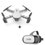Mini Drone Plegable E88 4K Angular Y Gafas De Realidad Virtual Envió Gratis - Imagen 3