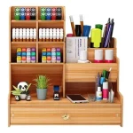 Organizador De Escritorio Portalápices Con Cajón Envió Gratis - Imagen 5